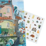 Moulin Roty: Kalkomania plakat Latarnia Morska / LE JARDIN DU MULIN - obrazek 2