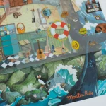 Moulin Roty: Kalkomania plakat Latarnia Morska / LE JARDIN DU MULIN - obrazek 3