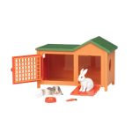 Terra by Battat: KRÓLICZA CHATKA domek z króliczkami i akcesoriami
