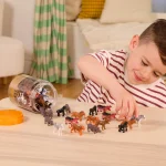 Terra by Battat: Zestaw 60 figurek w SŁOIKU - DZIKIE zwierzęta - obrazek 5