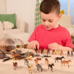 Terra by Battat: Zestaw 60 figurek w SŁOIKU - KONIE - obrazek 2