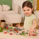 Terra by Battat: Zestaw 60 figurek w SŁOIKU - GADY - obrazek 3