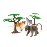 Terra by Battat: Zestaw zwierząt z AKCESORIAMI 60 el. - Świat DŻUNGLI - obrazek 6
