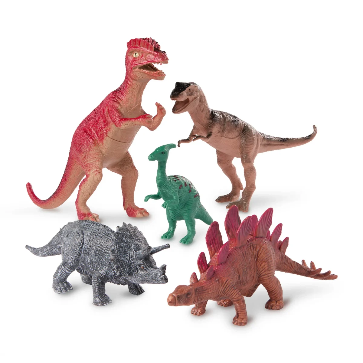 Terra by Battat: Zestaw zwierząt z AKCESORIAMI 60 el. - PREHISTORIA Świat DINOZAURÓW - obrazek 2