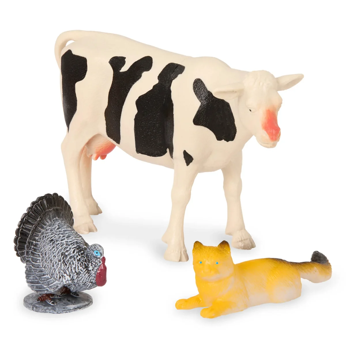Terra by Battat: Zestaw zwierząt z AKCESORIAMI 60 el. - WIEJSKIE GOSPODARSTWO - obrazek 4