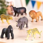 Terra by Battat: ZESTAW – DZIKIE zwierzęta, z LWEM i TYGRYSEM - obrazek 2