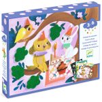 Djeco: zestaw ART Mozaiki dla maluchów - LEŚNE PRZYJĘCIE 3+