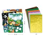 Djeco: zestaw ART Mozaiki dla maluchów - LEŚNE PRZYJĘCIE 3+ - obrazek 4