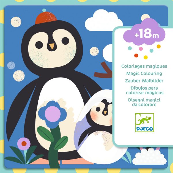 Djeco: Wodne kolorowanki AKUKU 18M+