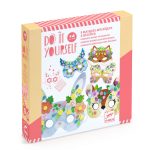 Djeco: Zestaw artystyczny - MASKI LEŚNE ZWIERZĄTKA 4+