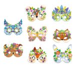 Djeco: Zestaw artystyczny - MASKI LEŚNE ZWIERZĄTKA 4+ - obrazek 3