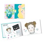 Djeco: ZESTAW do malowania twarzy, farby + akcesoria - SYRENY 4+ - obrazek 5