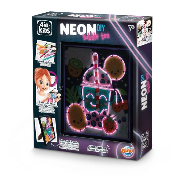 Buki: Zrób to sam - NEON Bubble Tea 7+