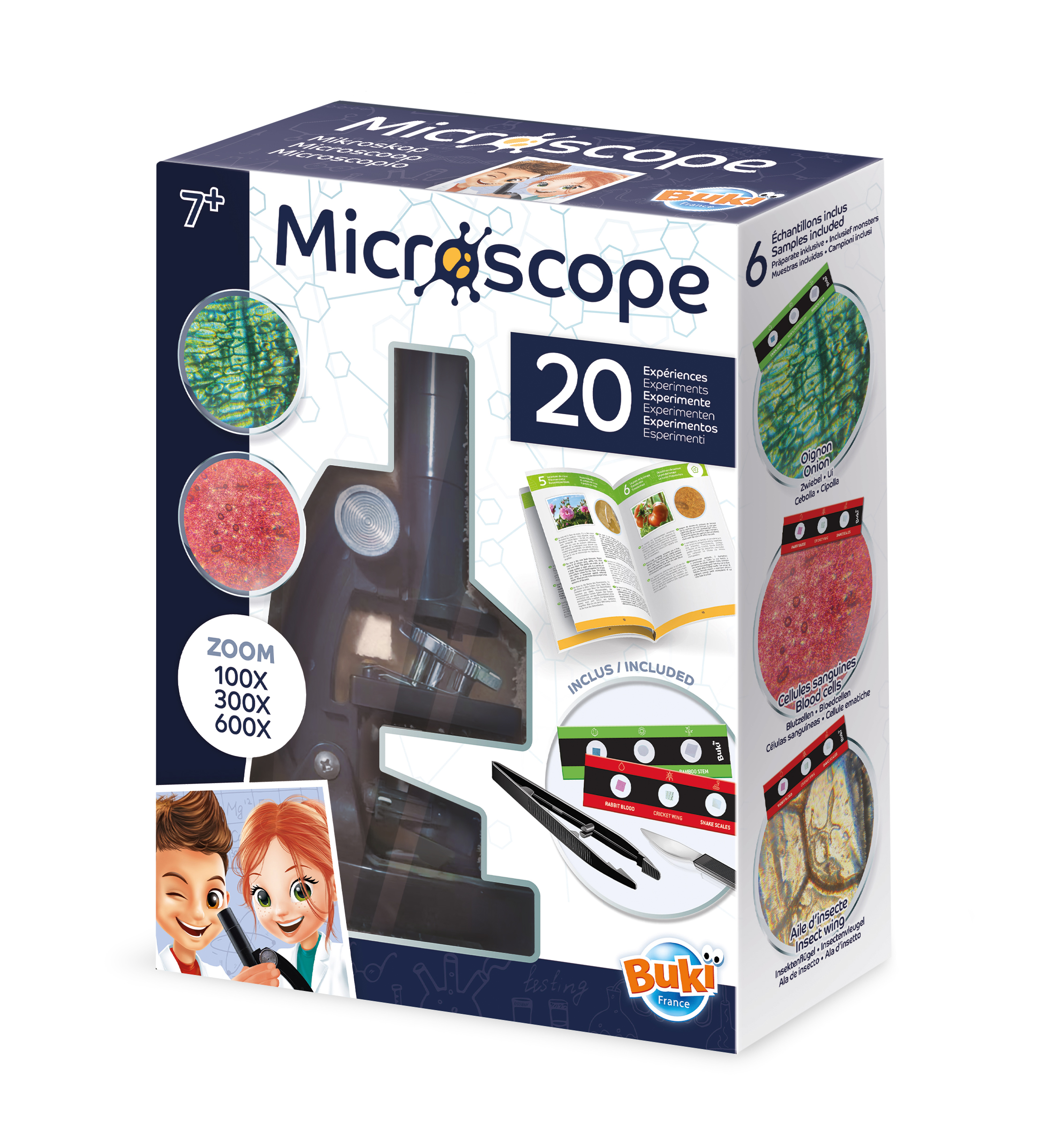 MR450_BOX Buki: Mikroskop 20 doświadczeń 7+ - obrazek 1