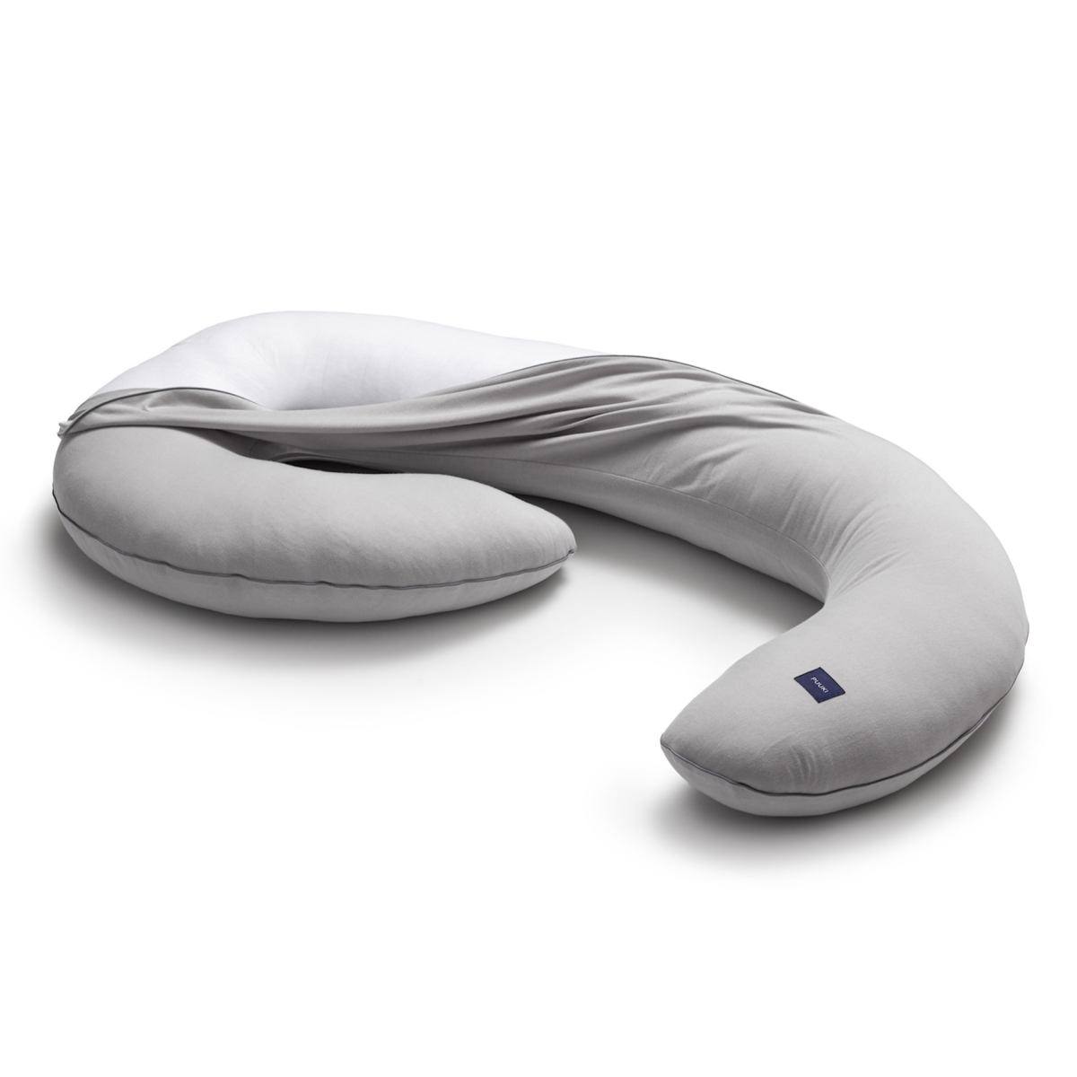 PUUKI: poduszka ciążowa JASNY SZARY - obrazek 5