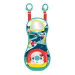 LUDI: Panel interaktywny z kierownicą – do auta, wózka i łóżeczka 18m+