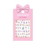 Snails: Naklejki na paznokcie dla dzieci - Aqualand