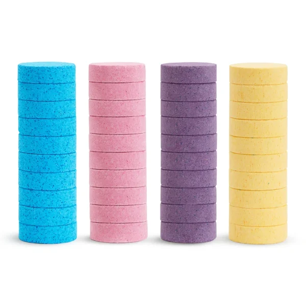 Munchkin: kolorowe pastylki do kąpieli 40 szt.