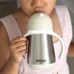 Beaba: Bidon niekapek ze słomką termiczny 250 ml Clay Earth - obrazek 4