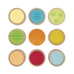 Janod Gra pamięciowa memory sensoryczne dotykowe Koło Sensoriel 2+ - obrazek 3