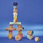 Janod Kamyki do układania drewniane 20 el. Zigolos 2+ - obrazek 4