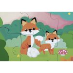 Janod Puzzle sensoryczne dotykowe Las 20 el. 2+ - obrazek 3