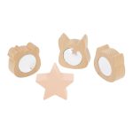 Janod Sorter drewniany pudełko sensoryczne z chusteczkami Pure 12m+ - obrazek 4