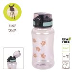 Lassig Butelka tritanowa 420ml / bidon Tiny Team Kotek - obrazek 5