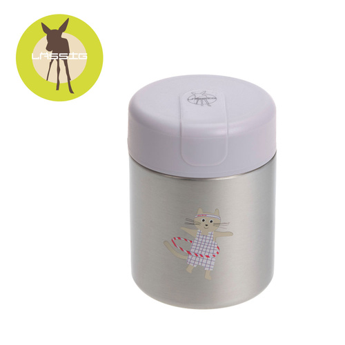 Lassig: Pojemnik - termos obiadowy 315 ml Tiny Team Kotek