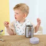 Lassig: Pojemnik - termos obiadowy 315 ml Tiny Team Kotek - obrazek 2