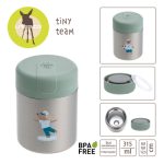 Lassig: Pojemnik - termos obiadowy 315 ml Tiny Team Piesek - obrazek 3