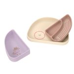 Lassig Zestaw silikonowych naczyń 3 el. Tiny Team Kotek - obrazek 3