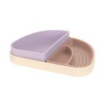 Lassig Zestaw silikonowych naczyń 3 el. Tiny Team Kotek - obrazek 5