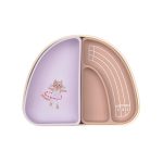 Lassig Zestaw silikonowych naczyń 3 el. Tiny Team Kotek - obrazek 4