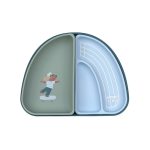 Lassig Zestaw silikonowych naczyń 3 el. Tiny Team Piesek - obrazek 6