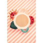 Lilliputiens Aktywizujące lusterko sensoryczne z uchwytami Lew Jack 3m+ - obrazek 3