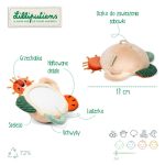 Lilliputiens Aktywizujące lusterko sensoryczne z uchwytami Lew Jack 3m+ - obrazek 4