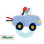 Lilliputiens Gryzak sensoryczny Auto Piesek Jules 3m+