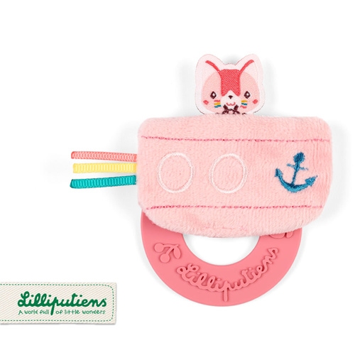 Lilliputiens Gryzak sensoryczny Statek Kotka Jeanne 3m+