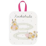 Rockahula Kids: spinki do włosów 2 szt. Ditsy Hoppy Bunny