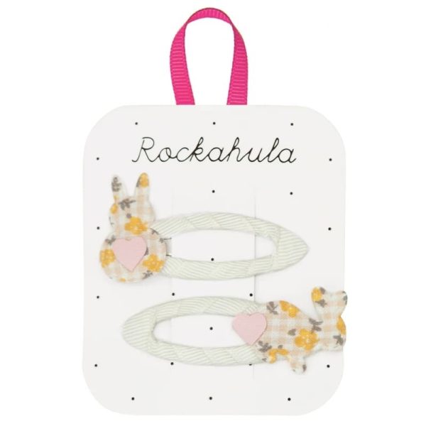 Rockahula Kids: spinki do włosów 2 szt. Ditsy Hoppy Bunny