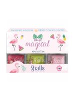 Snails: Zestaw 3 lakierów do paznokci dla dzieci - Flamingo Edycja Specjalna