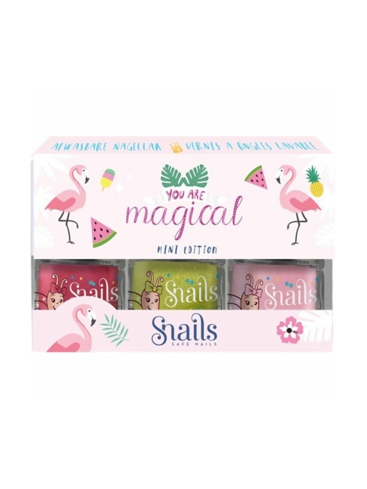 zestaw-3-lakierow-do-paznokci-dla-dzieci-snails-mini-flamingo-edycja-specjalna Snails: Zestaw 3 lakierów do paznokci dla dzieci - Flamingo Edycja Specjalna - obrazek 1
