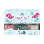 Snails: Zestaw 3 lakierów do paznokci dla dzieci - Mermaid Edycja Specjalna