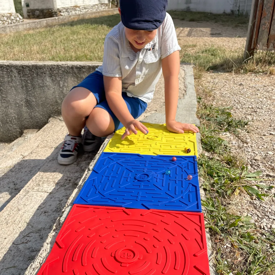 GAME PLAK: Mata do gry w kulki - TIKI BLEUE - obrazek 2