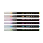 MILAN: flamastry Brush Fluo pędzelkowe 6 kolorów - obrazek 4