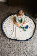 Play&Go NOOMAD Worek na Zabawki i Mata do Zabawy 2w1 Confetti - obrazek 3