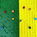 GAME PLAK: Mata do gry w kulki - TIKI KAKI - obrazek 2