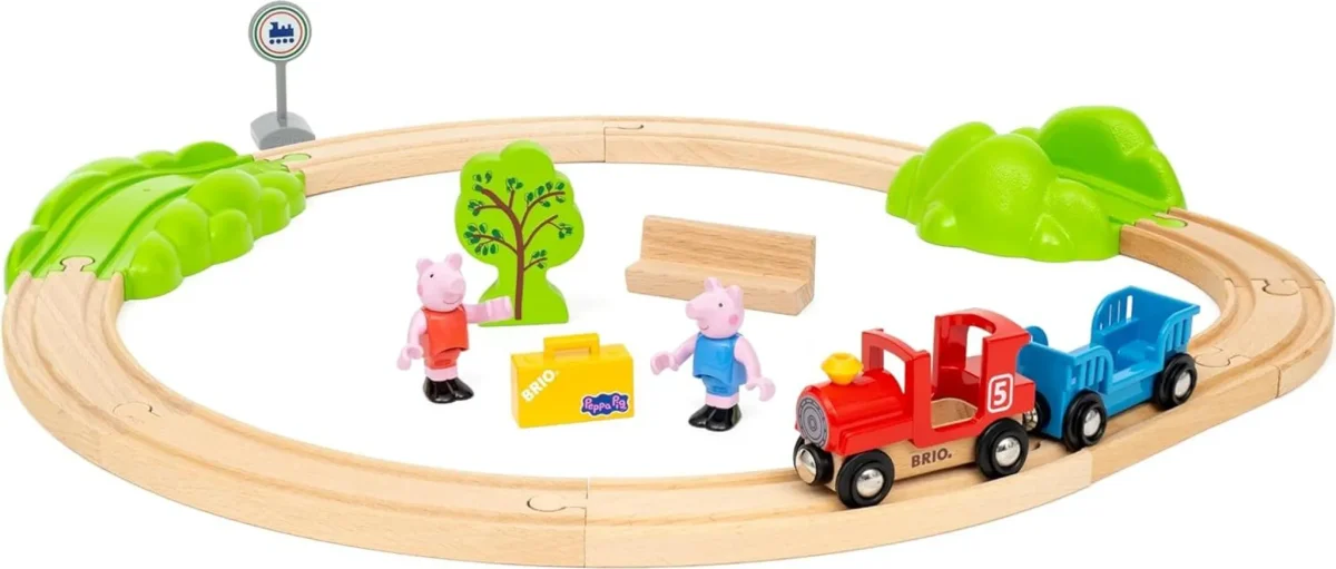 BRIO World - ZESTAW kolejowy Świnka Peppa - obrazek 2