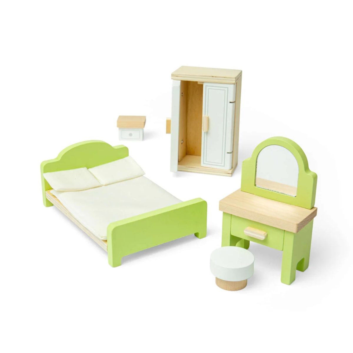 BigJigs: zestaw mebelków do sypialni - obrazek 2